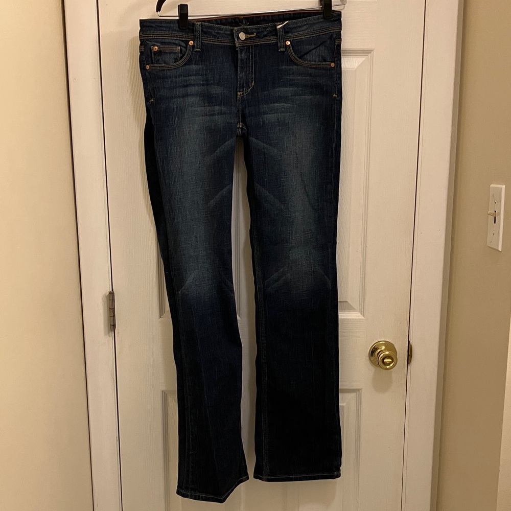 Vintage Miss Bison Classic Indigo Straight Leg Women's Jeans